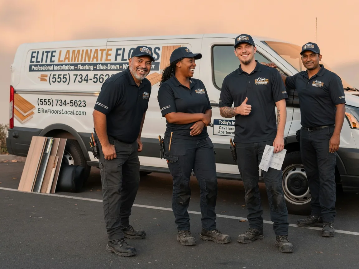 Laminate flooring installation company in Hanna, WY